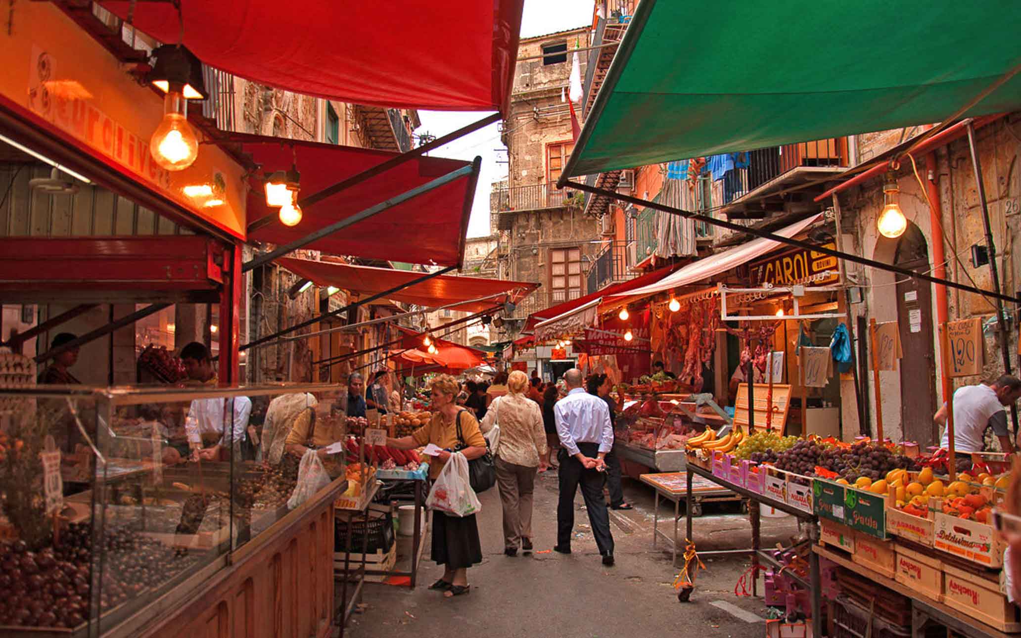 Historical Market Place Vucciria •